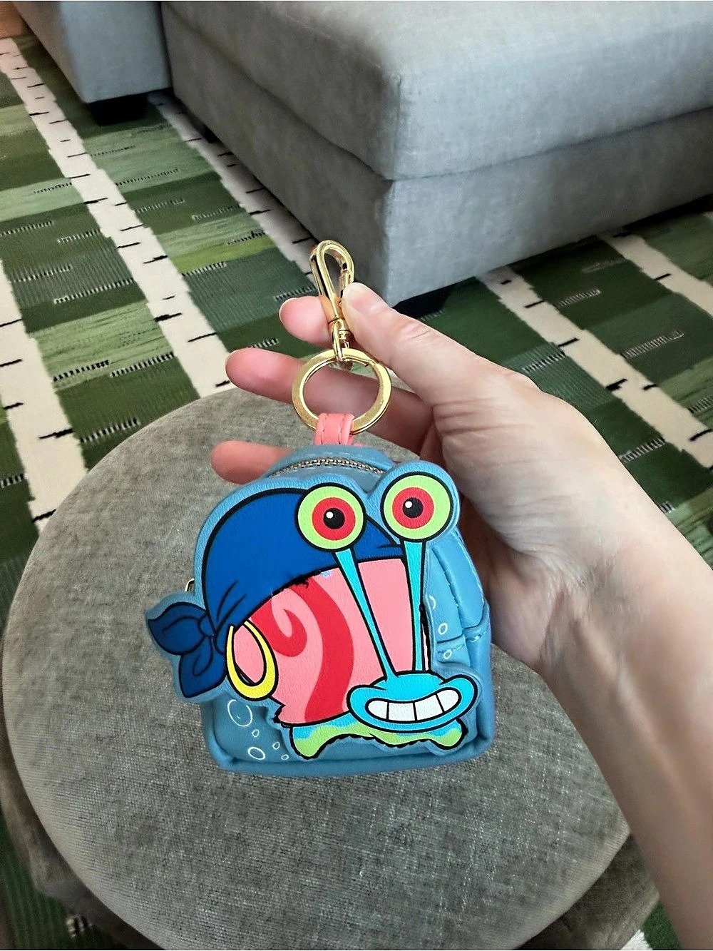 Loungefly x SpongeBob SquarePants Mini Backpack Keychain